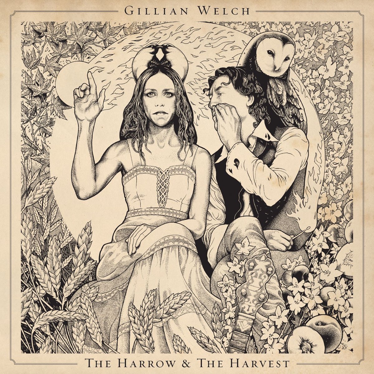 Album cover for The Harrow & the Harvest by Gillian Welch