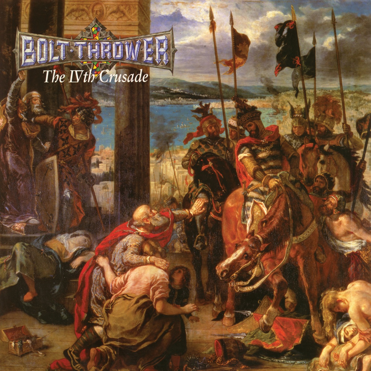 Album cover for The IVth Crusade by Bolt Thrower