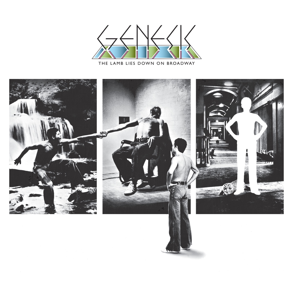 Album cover for The Lamb Lies Down on Broadway by Genesis