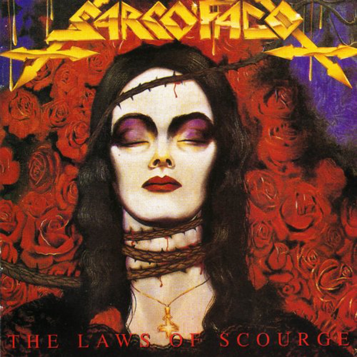 Album cover for The Laws of Scourge by Sarcófago