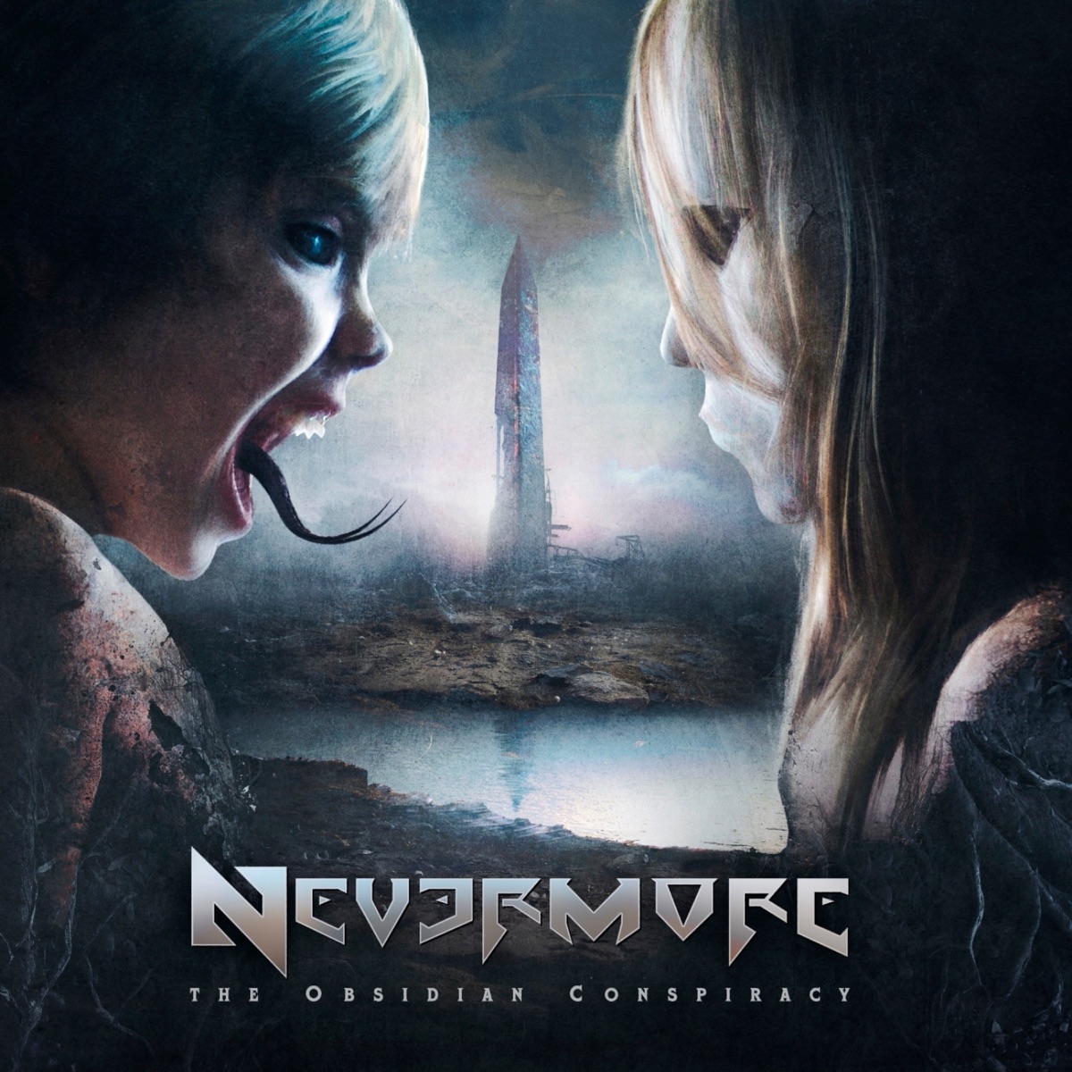 Album cover for The Obsidian Conspiracy by Nevermore