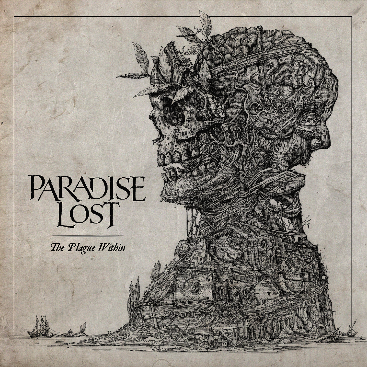Album cover for The Plague Within by Paradise Lost