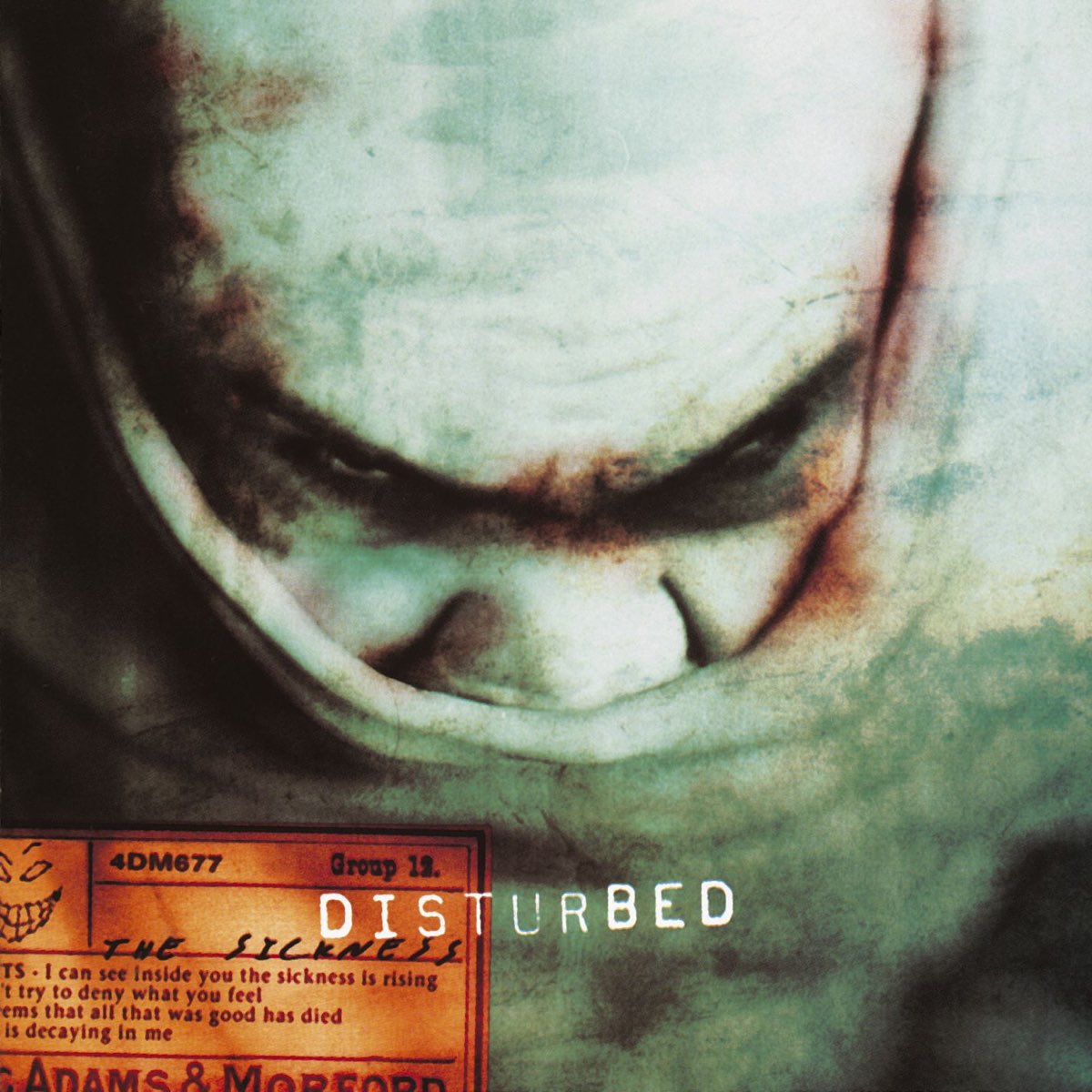 Album cover for The Sickness by Disturbed