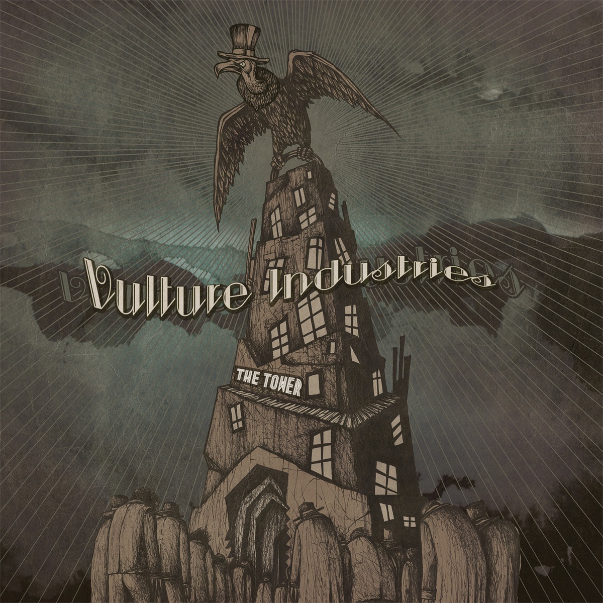 Album cover for The Tower by Vulture Industries