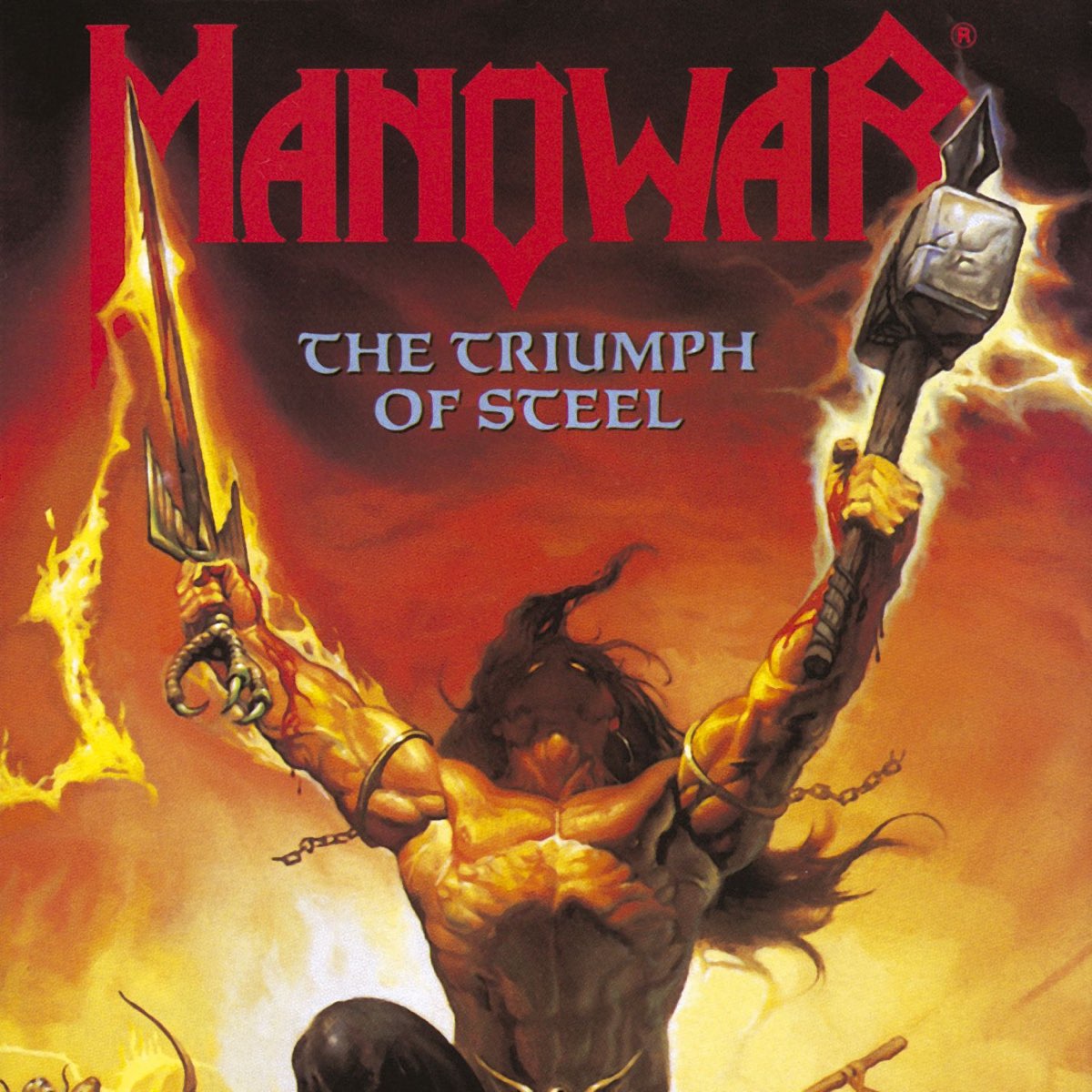 Album cover for The Triump of Steel by Manowar