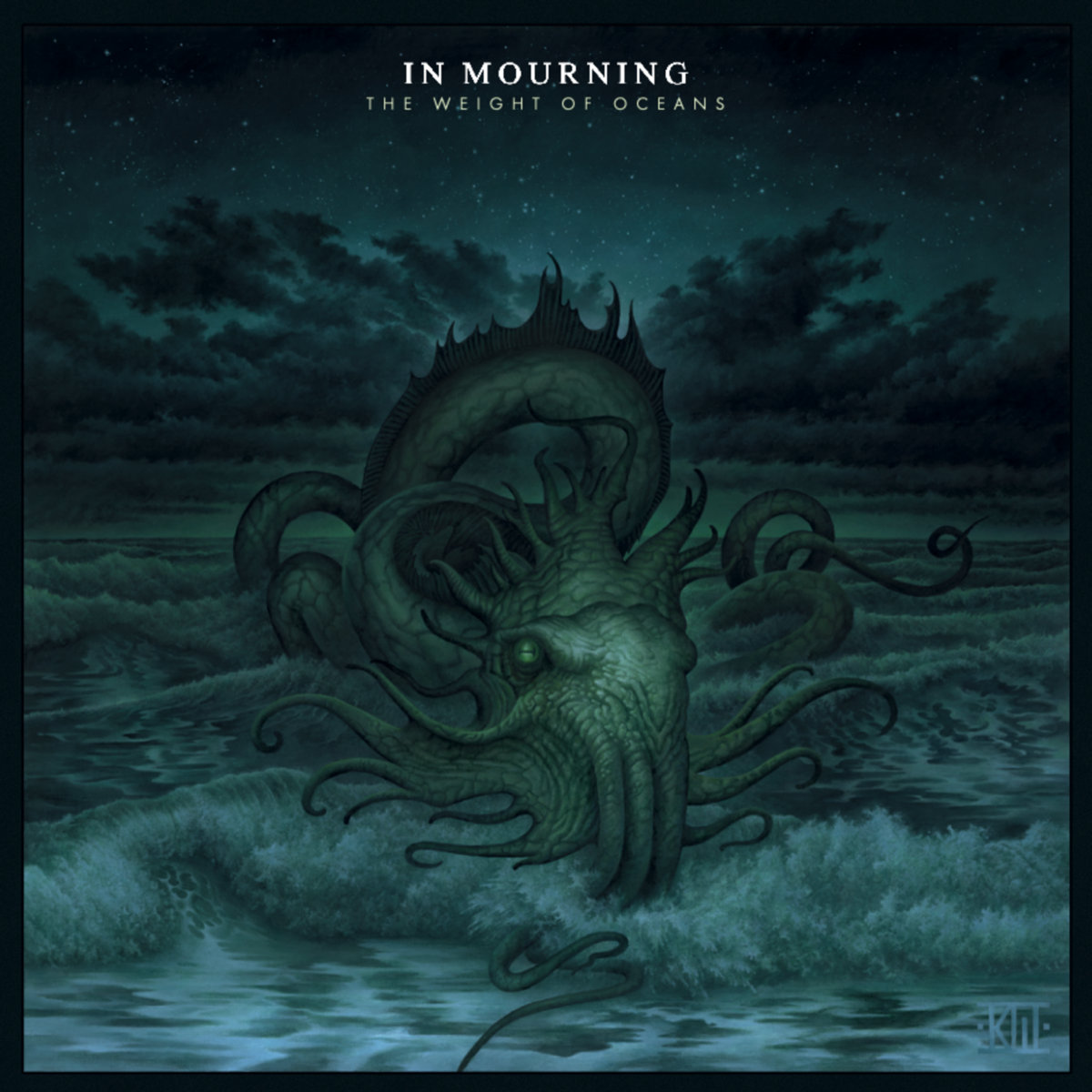 Album cover for The Weight of Oceans by In Mourning