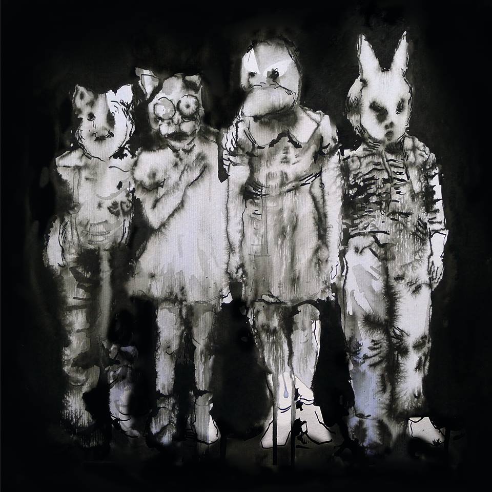 Album cover for The Wolves Are Whispering by Bang Gang