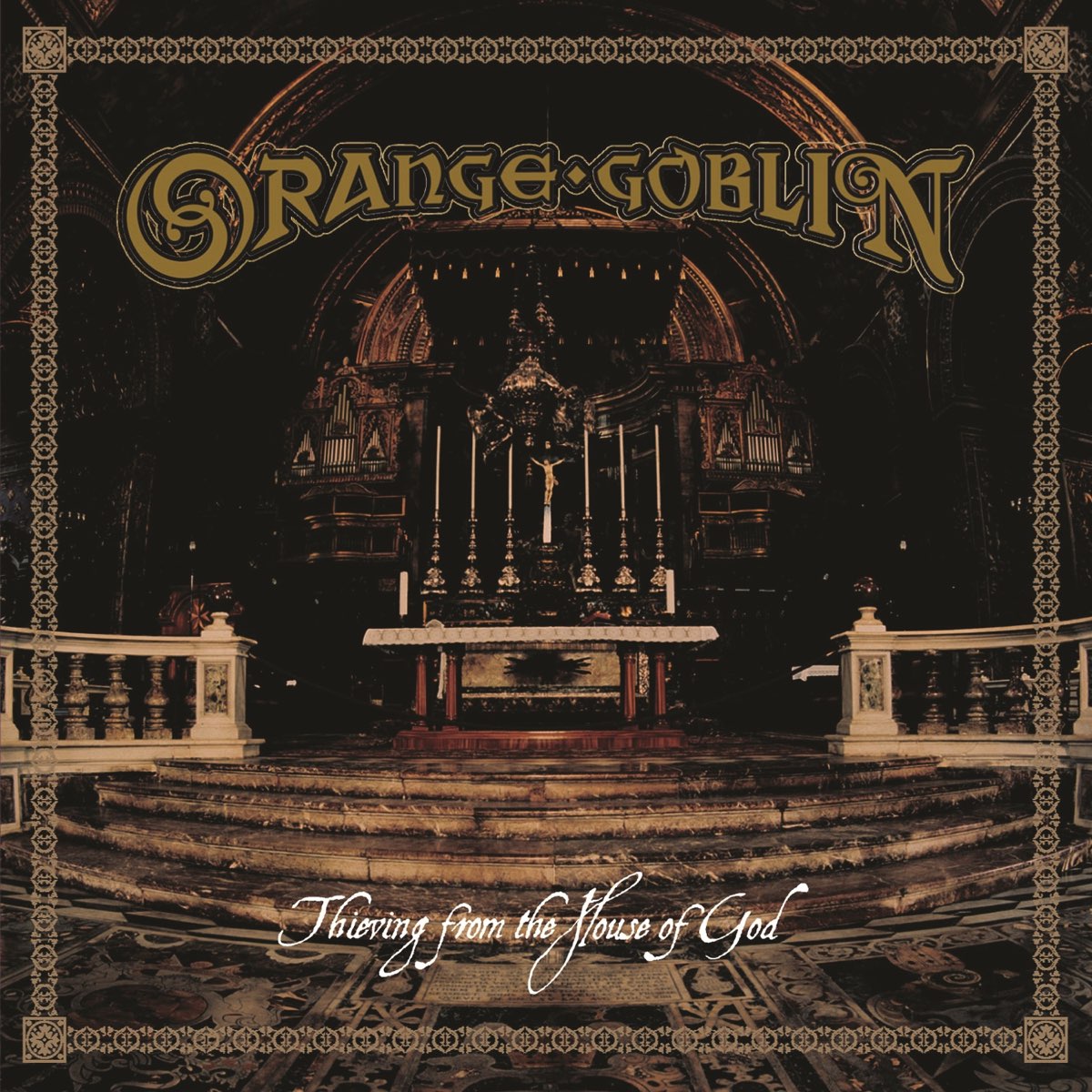 Album cover for Thieving from the House of God by Orange Goblin