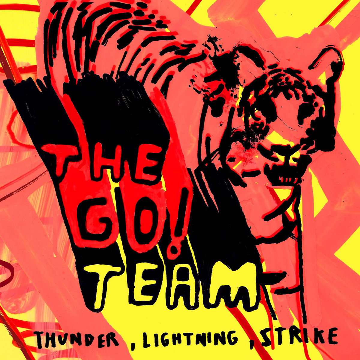 Album cover for Thunder, Lightning, Strike by The Go! Team