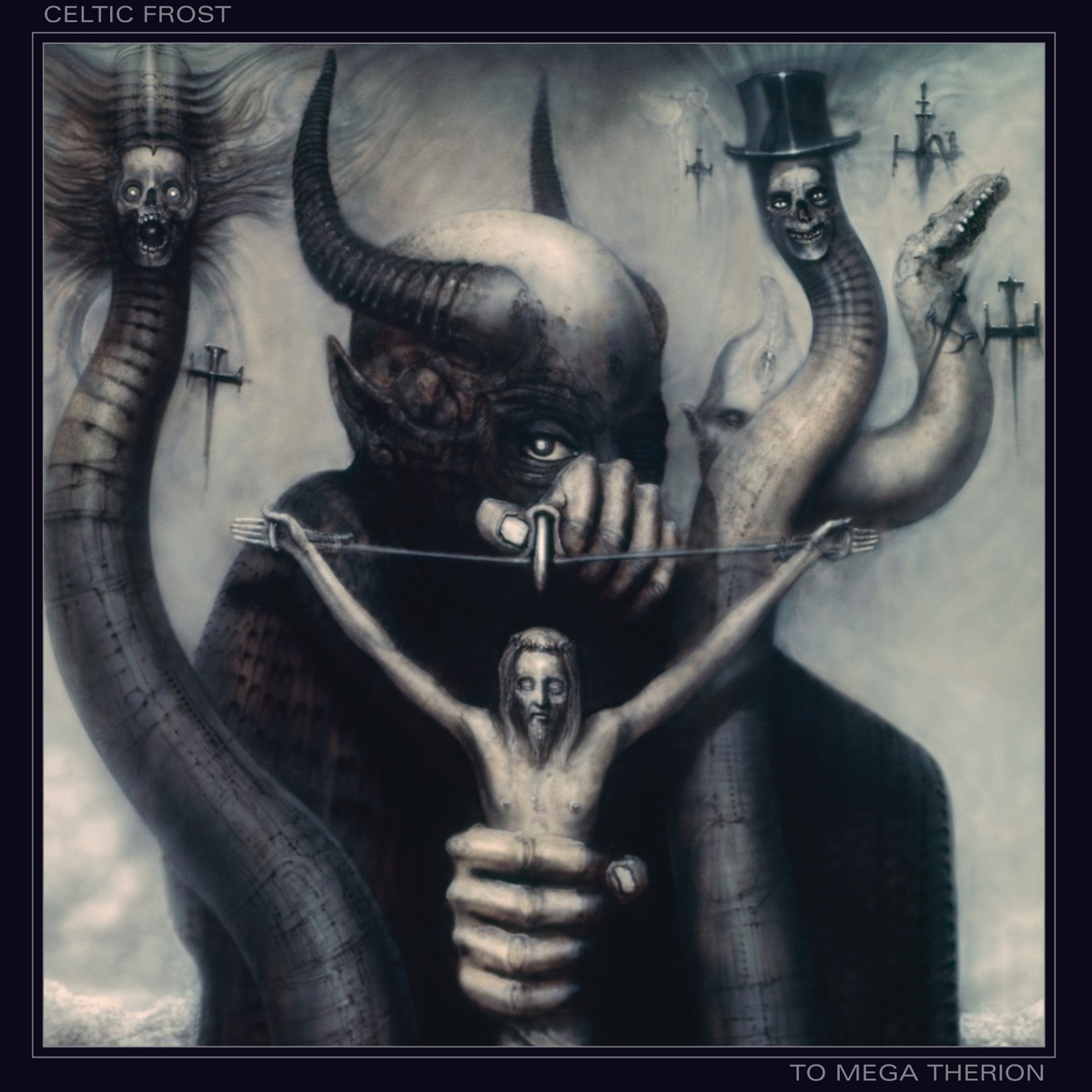 Album cover for To Mega Therion by Celtic Frost