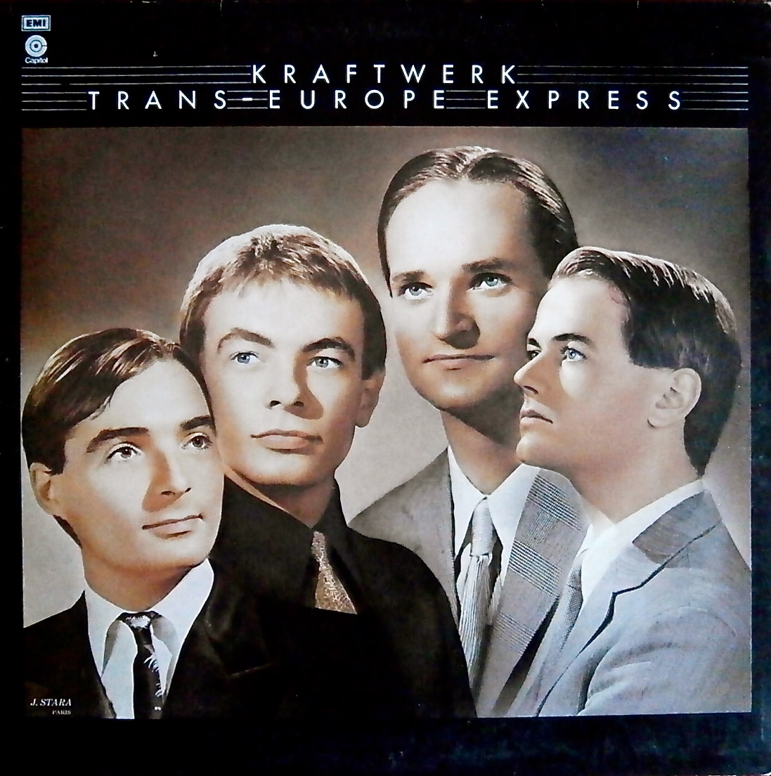 Album cover for Trans-Europe Express by Kraftwerk