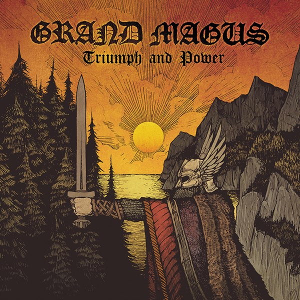 Album cover for Triumph and Power by Grand Magus