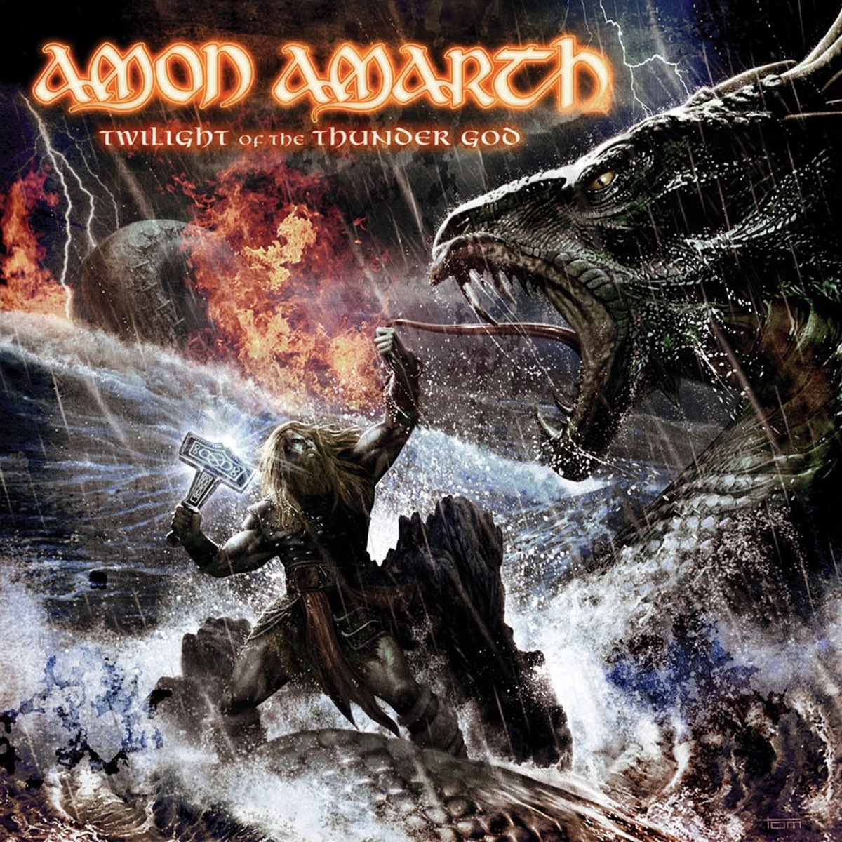 Album cover for Twilight of the Thunder God by Amon Amarth