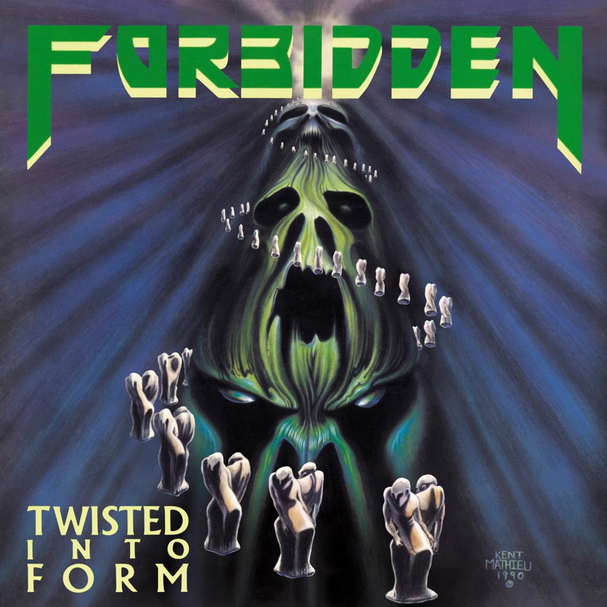 Album cover for Twisted into Form by Forbidden