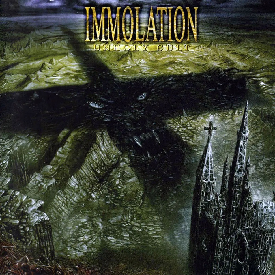 Album cover for Unholy Cult by Immolation