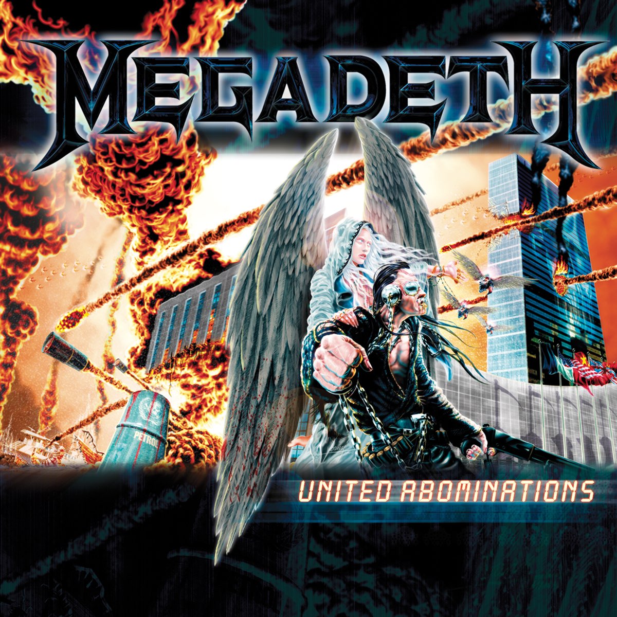 Album cover for United Abominations by Megadeth