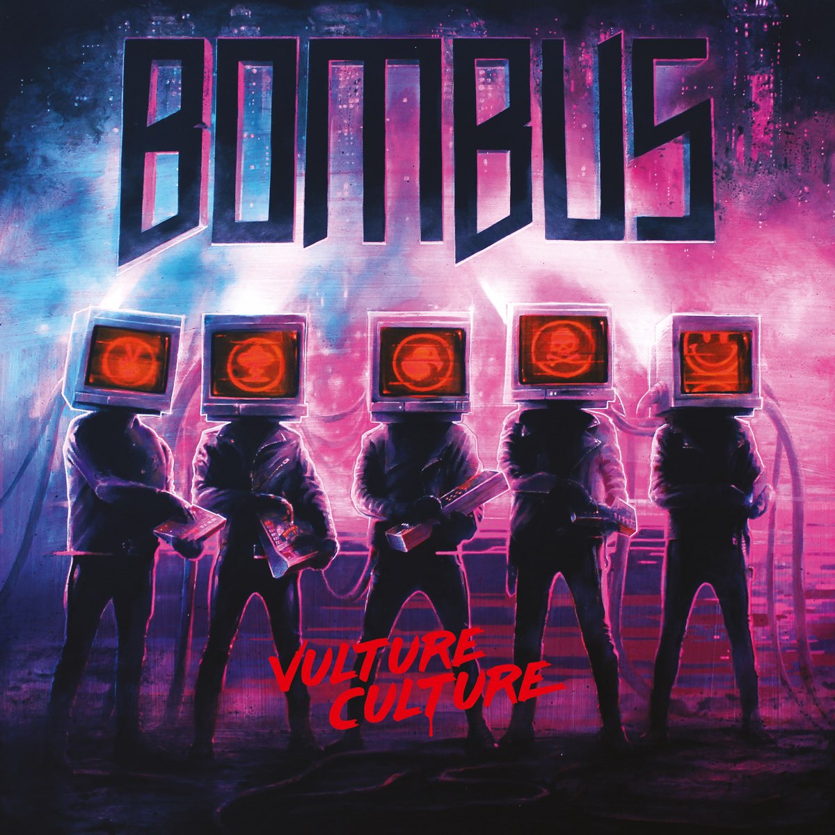 Album cover for Vulture Culture by Bombus