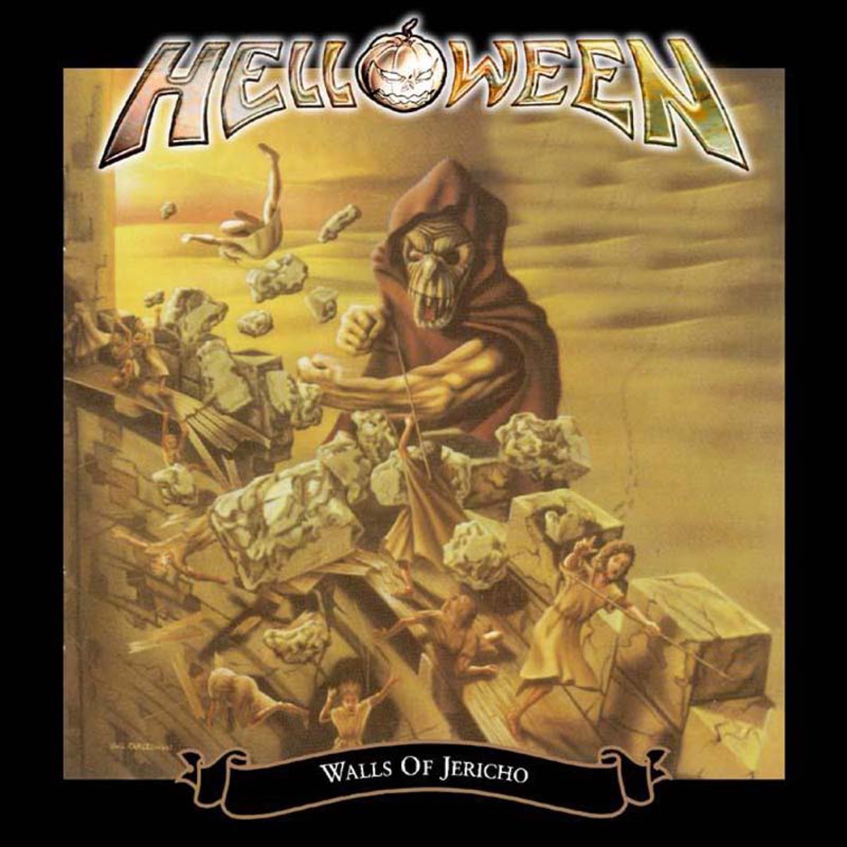 Album cover for Walls of Jericho by Helloween