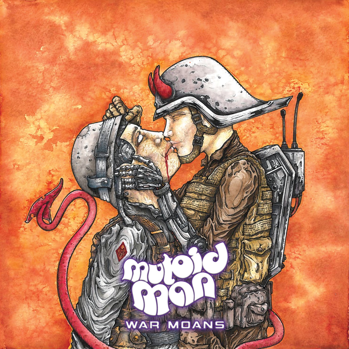 Album cover for War Moans by Mutoid Man