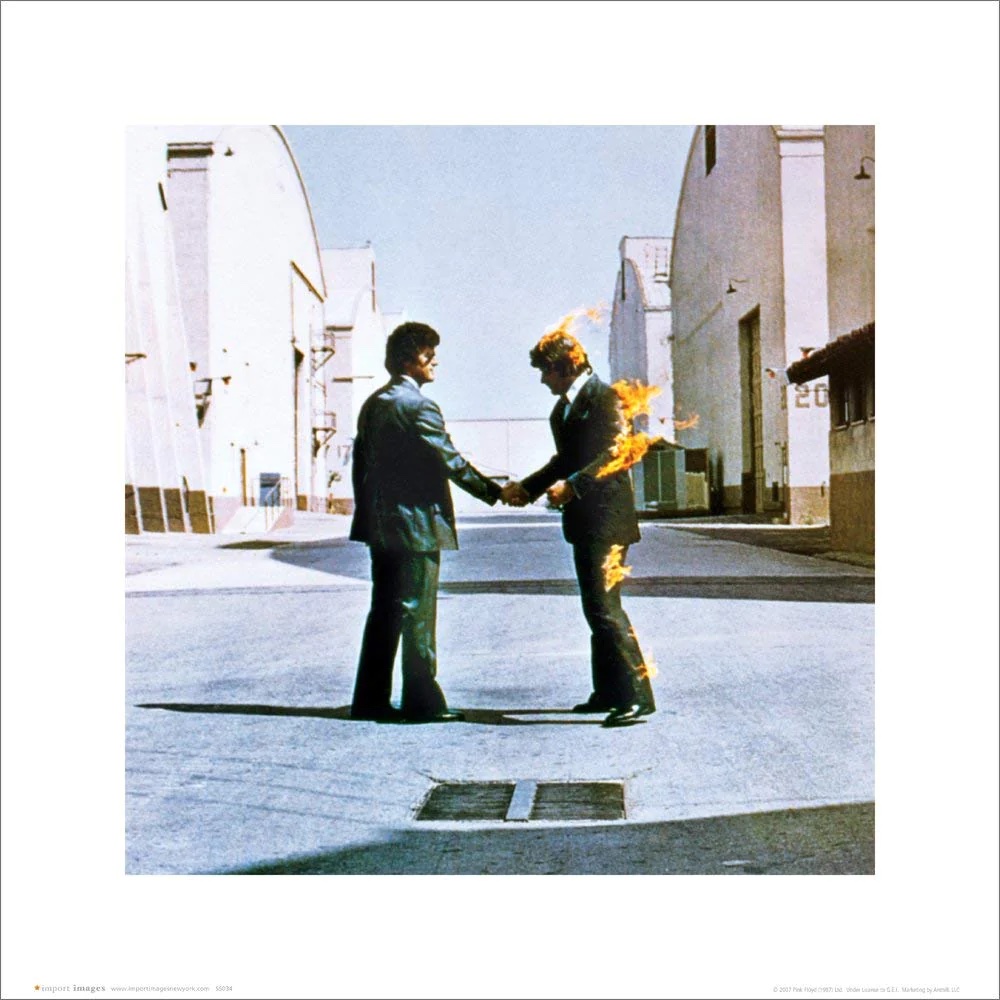 Album cover for Wish You Were Here by Pink floyd