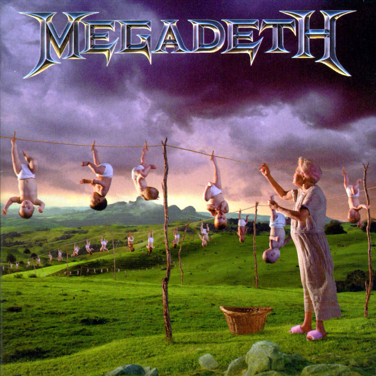 Album cover for Youthanasia by Megadeth